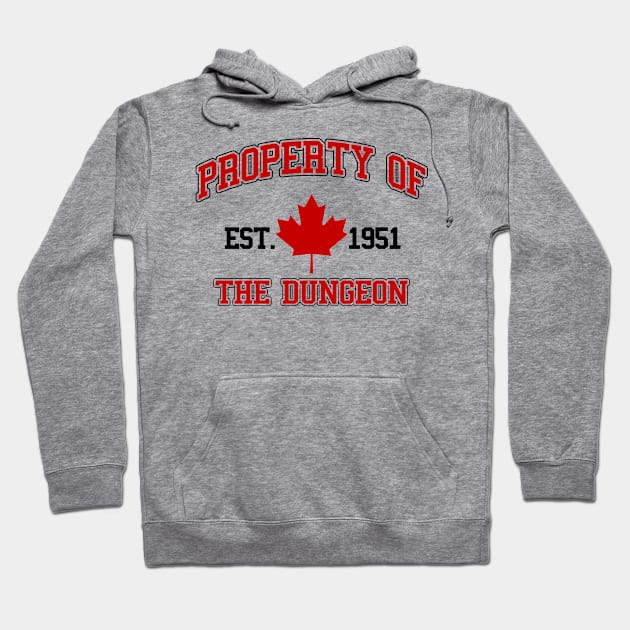 Property of The Dungeon Hoodie by PentaGonzo